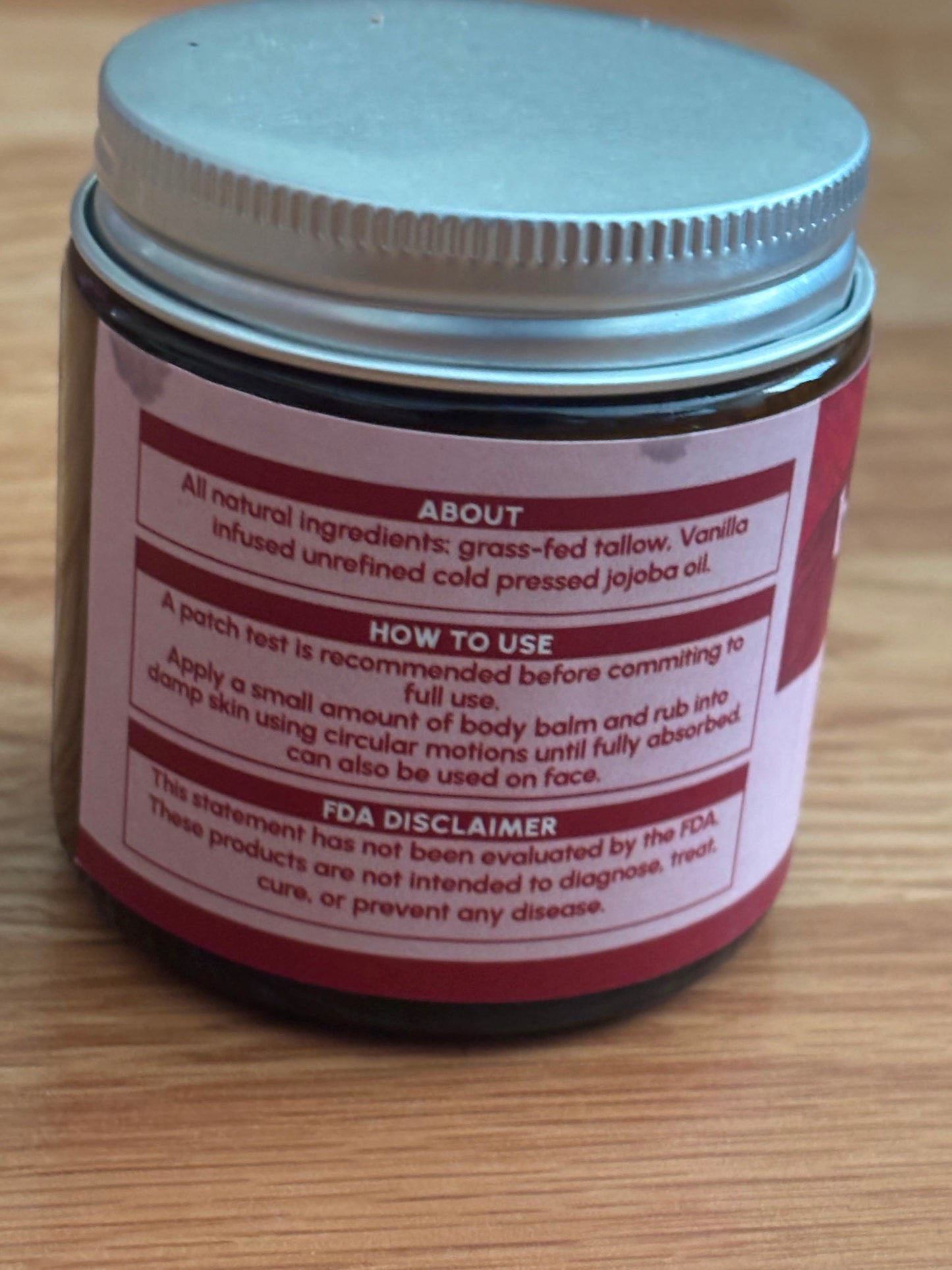 Lehtiva Organic Vanilla Body Balm
