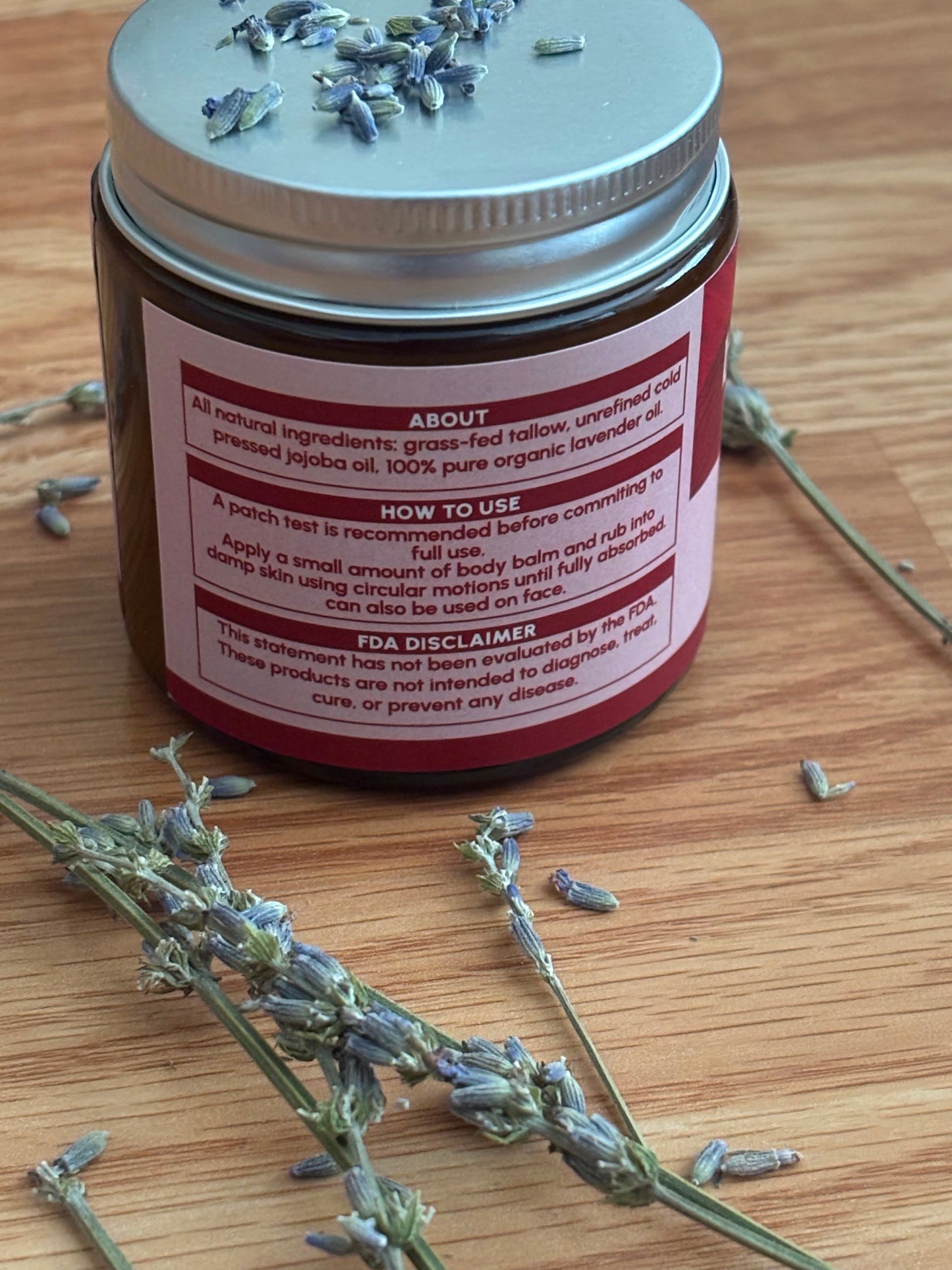 Lehtiva Organic Lavender Body Balm