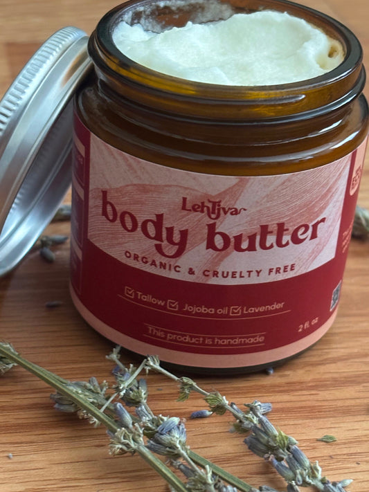 Lehtiva Organic Lavender Body Butter