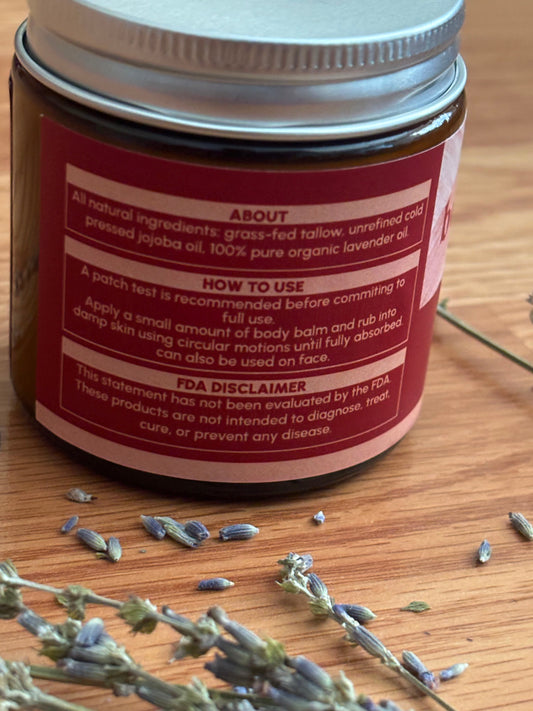 Lehtiva Organic Lavender Body Butter